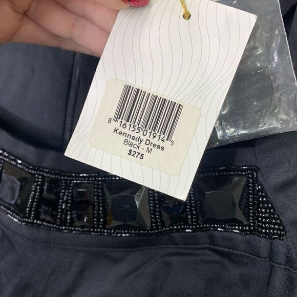 NEW Rosie Pope $275 Reg Price. Kennedy dress Size Medium Maternity Little Black - Picture 2 of 6